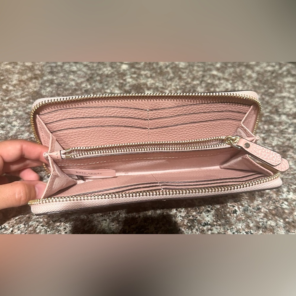 Kate Spade ♠️ Blush Pink Long Wallet EUC! NO CALLOUTS - Picture 4 of 5